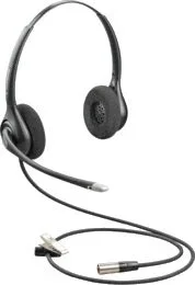POLY HW261N-DC DUAL CHAN 30IN CBL TA6MLX CONN Auriculares Alámbrico Diadema Oficina/Centro de llamadas Negro