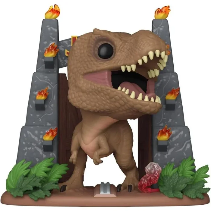Pop! Deluxe: Jurassic Park – T-Rex w/Gates – Collectable Vinyl Figure – Gift Idea – Official Merchandise – Toys for Kids & Adults – Movies Fans – Model Figure for Collectors
