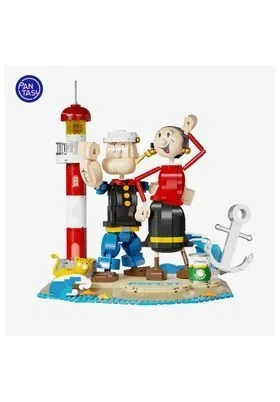 Popeye & olivia set construccion 33 cm popeye