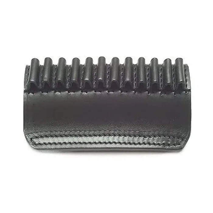 Porta cartuchos de cuero de 12 pos para calibre 38/357 Vega Holster 1P13