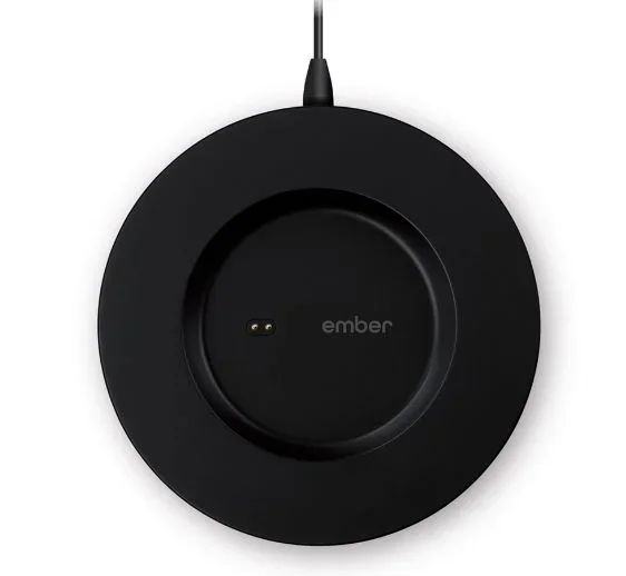 Posavasos de Carga Ember 2: Carga inalámbrica para Tazas Inteligentes con Control de Temperatura Ember, Cargador Adicional para aplicación y Tazas Ember con Control de Temperatura, Negro