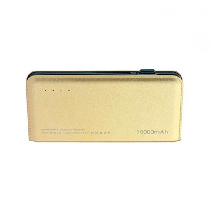 Power bank dp612 10000 mah batería externa oro