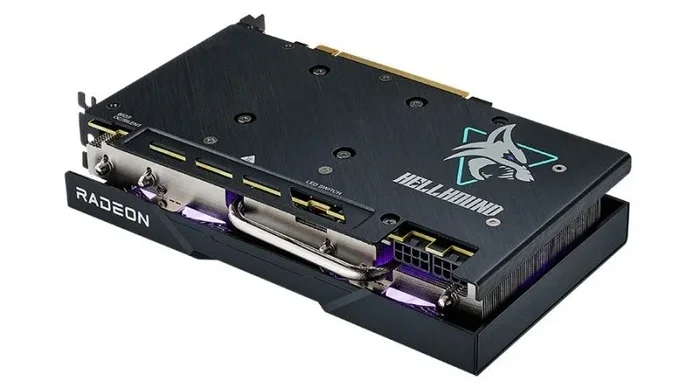 Powercolor Hellhound AMD Radeon RX 7600XT – Tarjeta gráfica (16 GB, GDDR6)