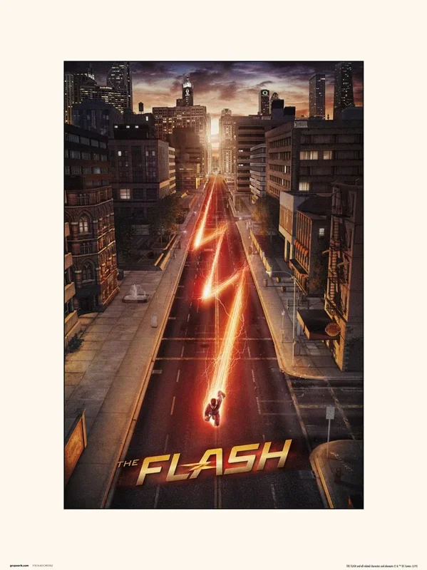 Print 30×40 cm dc comics the flash