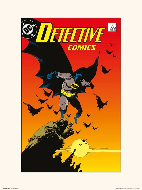 Print 30×40 cm dc detective comics 583