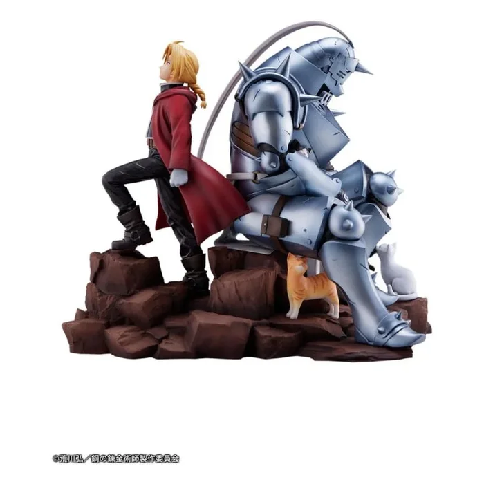 Proof Fullmetal Alchemist: Brotherhood Edward Elric & Alphonse Elric Brothers – Figura Decorativa (24 cm)