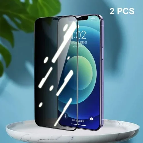 Protector de Pantalla Enkay Hat-Prince para iPhone 12 Mini Cobertura Completa Privacidad Anti-Spy 28 Grados (2PCs)