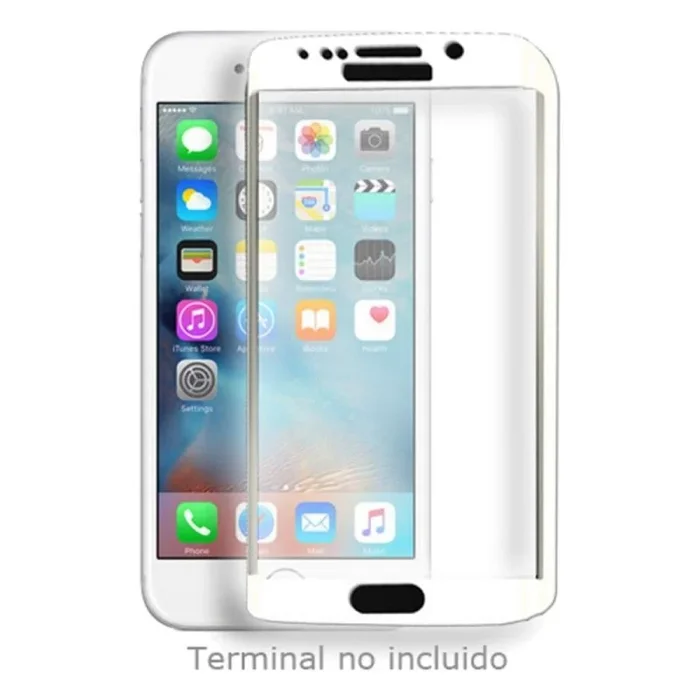 Protector fullscreen glass 3d myscreen protector – cristal templado 0.33mm – oleofobo – dureza 9h – para iphone 6 plus/6s plus – blanco