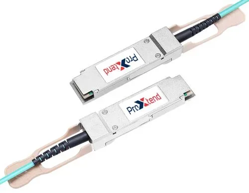 ProXtend PX-QSFP28AO-00002-CI1 cable de red Color aguamarina 2 m