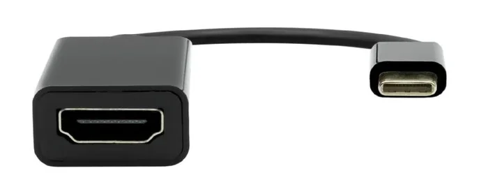 ProXtend USBC-HDMIS60-0002 adaptador de cable de vídeo 0,2 m USB Tipo C HDMI Negro