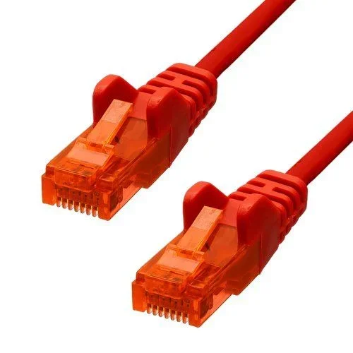 ProXtend V-6UTP-01R cable de red Rojo 1 m Cat6 U/UTP (UTP)