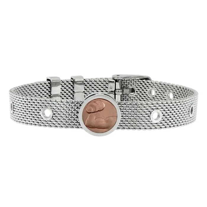 Pulsera Hombre Talent Jewels TJA-1-11-02-1-235 Plateado – Marca: Talent Jewels – EAN: 8050506112655