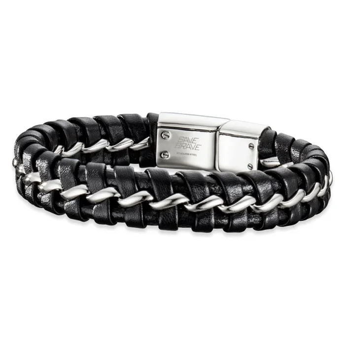 Pulsera save brave hombre save brave sbblimabk21 21cm