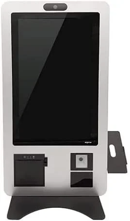Punto de informacion kiosko tpv approx kiosk21 pantalla 21 tactil capacitiva lector de codigos impresora de tickets