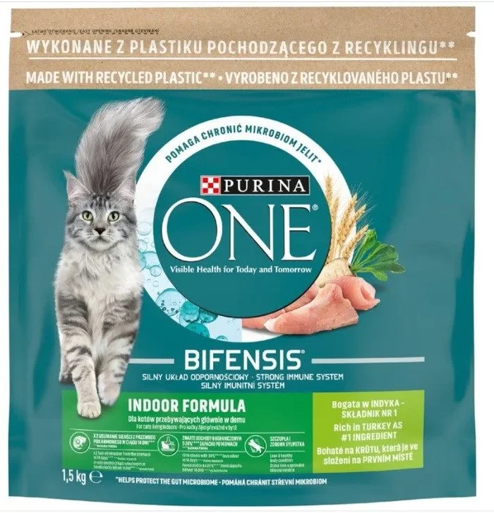 Purina one bifensis indoor – dry cat food – 1,5 kg