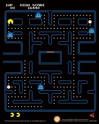 Pyramid International Cuadro 3D Pac-Man Maze