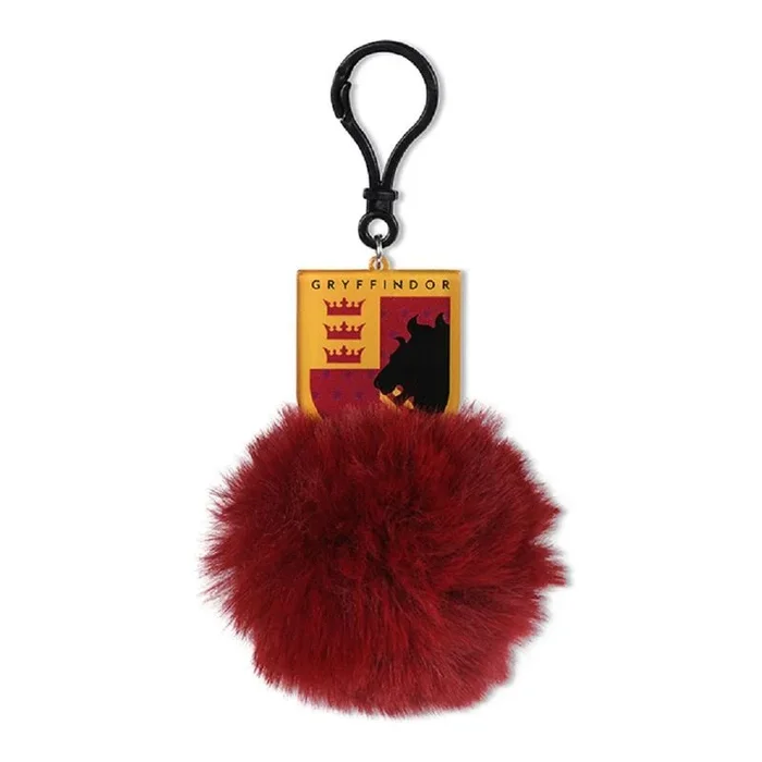 Pyramid International Harry Potter (Gryffindor Shield) Pom Llaveros, multicolor, Talla única Unisex Adulto