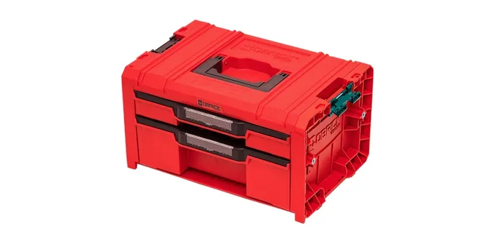 QBRICK SYSTEM Caja Herramientas Maletin Caixa De Ferramentas PRO Drawer 2 Toolbox 2.0 Expert RED Ultra HD Rojo 460 x 320 x 260 mm