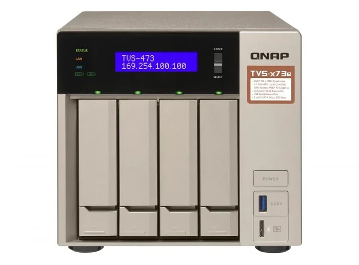 Qnap business high end 4-bay nas tvs-473e-4g