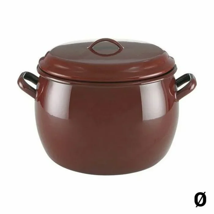 Quid Clasico Esmalte Olla Abombada Esmaltada 14cm – 2l
