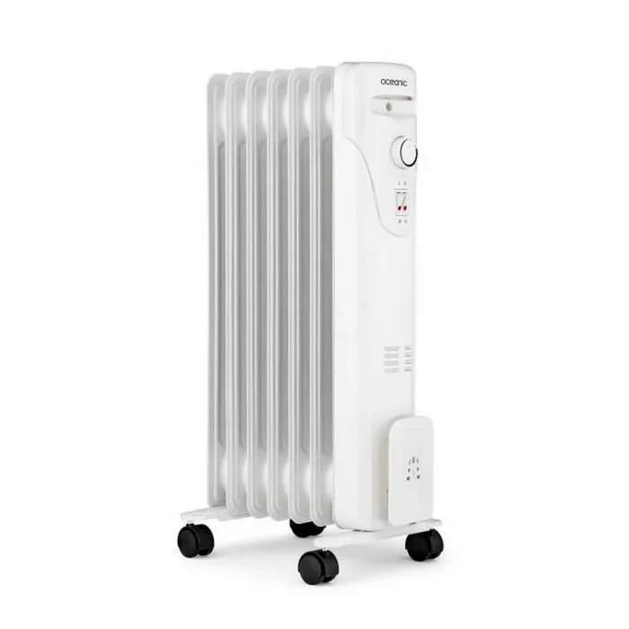 Radiador oceanic blanco 1500 w