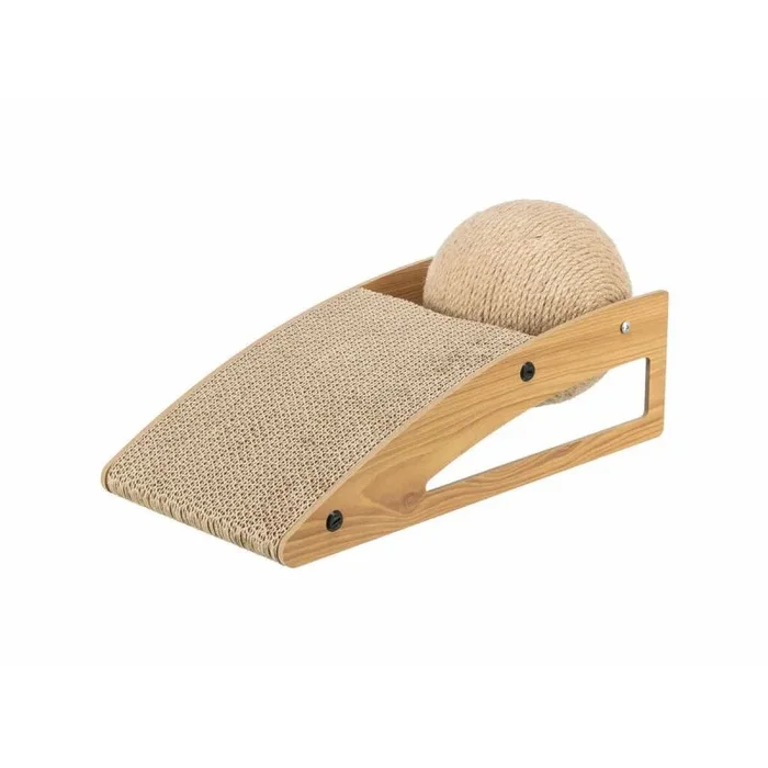 Rascador para Gatos Trixie Yute Madera Cartón 40 × 17 × 20 cm – Marca: Trixie – EAN: 4011905480237
