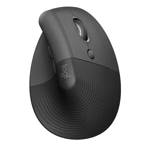 Ratón Ergonómico Inalámbrico Logitech Lift Vertical 1000Dpi 2.4Ghz Bluetooth Modo Dual (Negro)