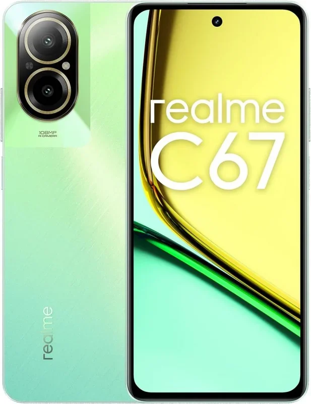 Realme C67 Dual Sim 8GB de RAM 6.72″ 108MP 5000mAh 256GB Color Verde (Sunny Oasis)