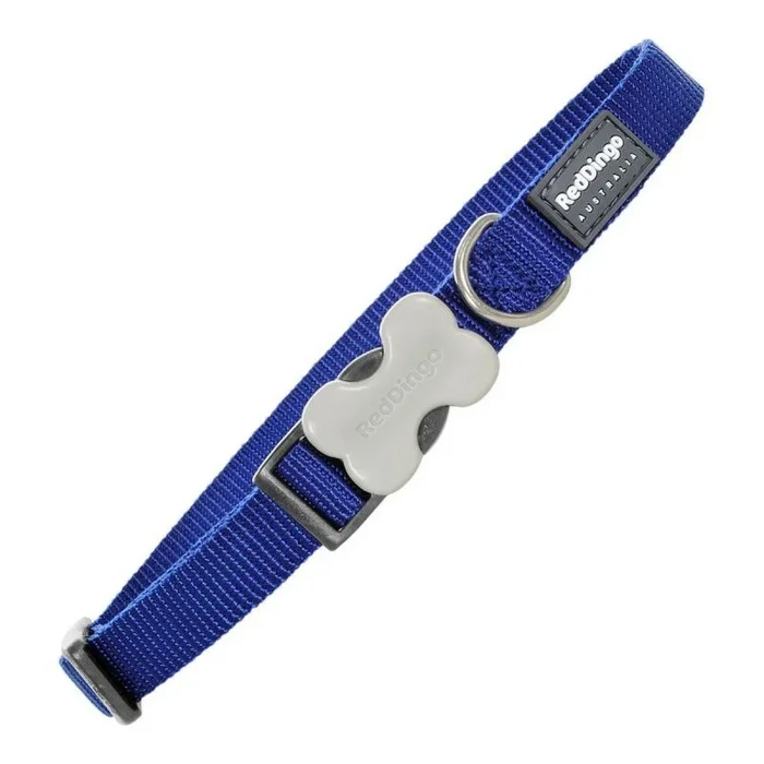 RED DINGO GMBH Collar Perro RD Liso Azul Marino 12MM X 20-32CM