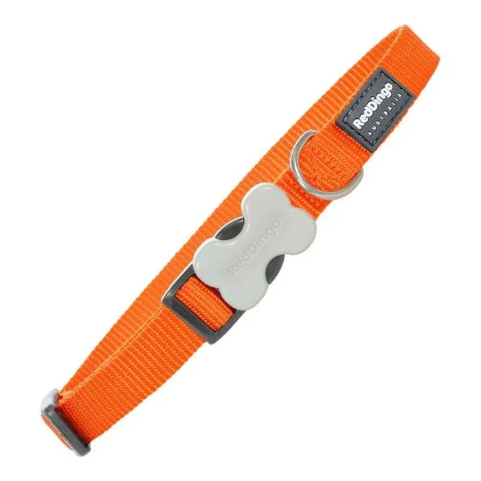 RED DINGO GMBH Collar Perro RD Liso Naranja 12MM X 20-32CM