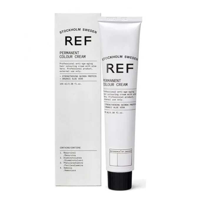 Ref stockholm, permanent colour, vegan, permanent hair dye, 6.22 brilliant violet dark blonde, 100 ml