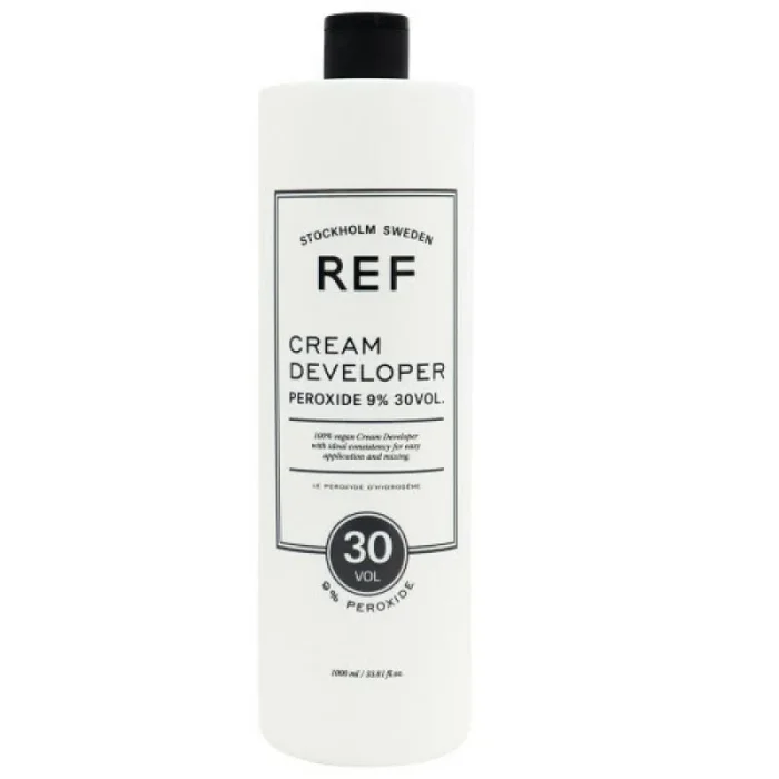Ref stockholm, peroxides, developer, hair oxidant lotion, 9%, 30 vol, 1000 ml