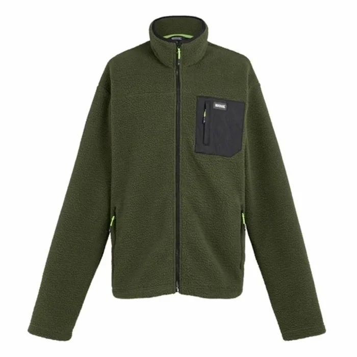 Regatta de los Hombres Chaqueta Polar Frankie Borg, Verde, L
