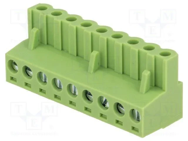 Regleta Conexion Hembra C.I. 9Pin Paso 5,08mm