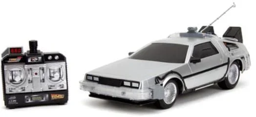 Regreso al futuro vehículo 1/16 rc time machine teledirigido por infrarojo