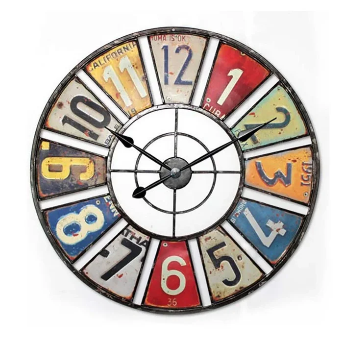 Reloj de pared 60 cm analógico multi