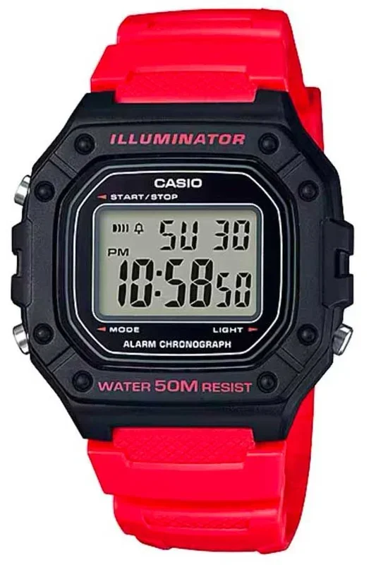Reloj de pulsera CASIO – W-218H-4B correa color: Dial