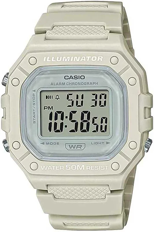 Reloj de pulsera CASIO – W-218HC-8A correa color: Dial