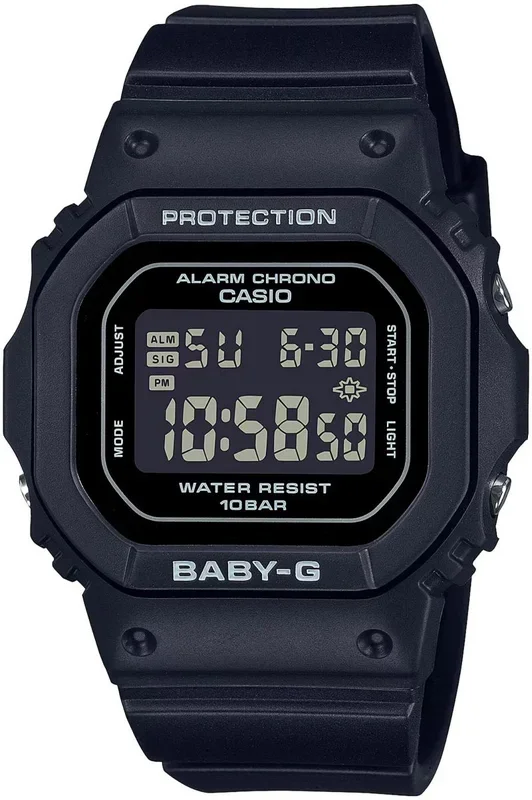 Reloj de pulsera CASIO G-Shock – BGD-565U-1ER correa color: Negro Dial LCD Negro Unisex