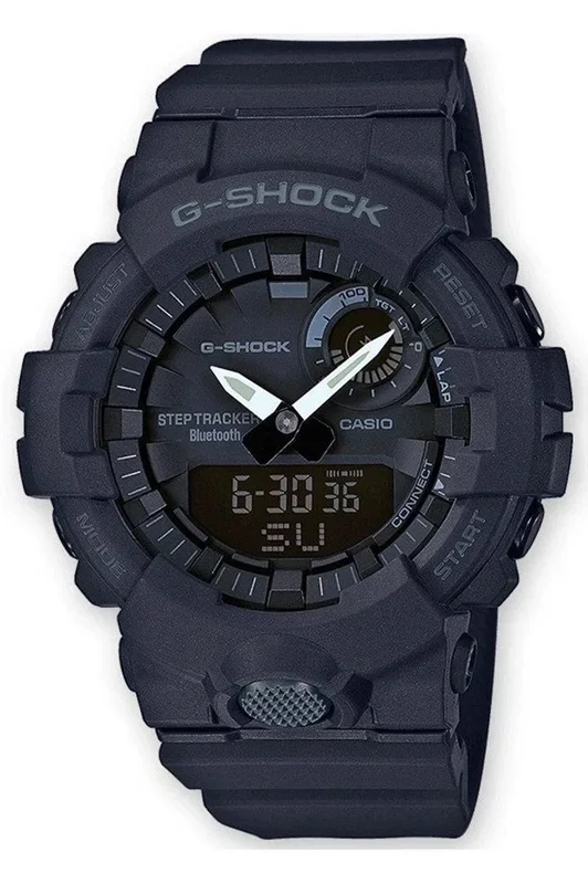 Reloj de pulsera CASIO G-Shock – GBA-800-1AER correa color: Negro Dial Negro Hombre
