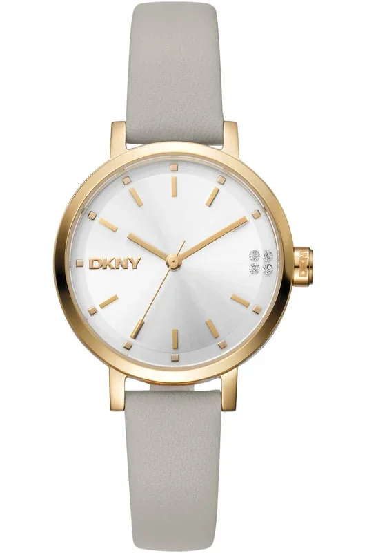 Reloj de pulsera DKNY Soho Glitz – DK1L038L0025 correa color: Gris plata Dial Gris plata Mujer
