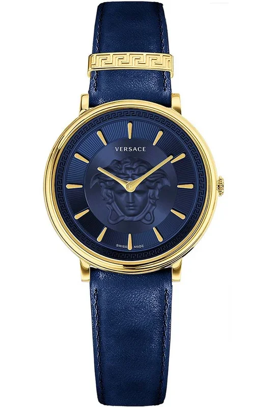 Reloj de pulsera Versace – VE8103721 correa color: Azul noche Dial Azul noche Mujer