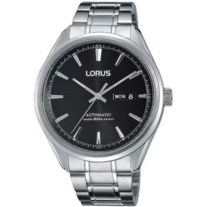 Reloj hombre lorus rl435ax9 negro plateado