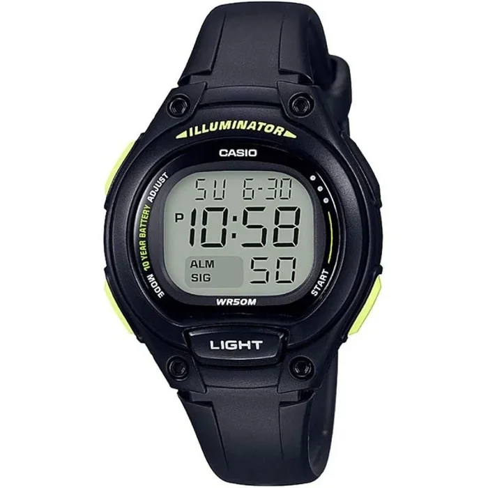 Reloj mujer casio illuminator – black (ø 34 mm)