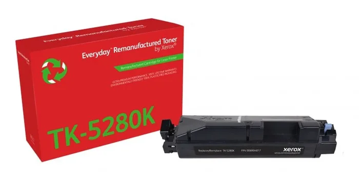Remanufacturado Everyday Tóner Everyday™ Negro remanufacturado de Xerox es compatible con Kyocera TK-5280K, Capacidad estándar