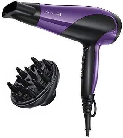 Remington D3190 secador 2200 W Negro, Violeta