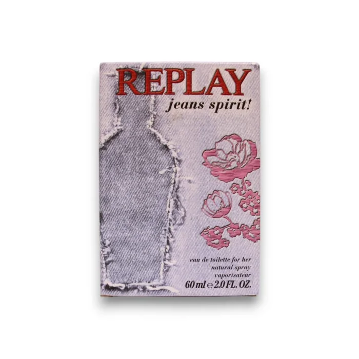 Replay, jeans spirit!, eau de toilette, for women, 60 ml