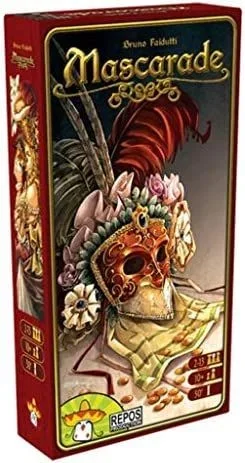 Repos Production- Mascarade – Español, Color (Asmodee MAS01ML)