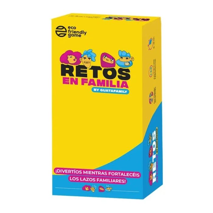 RETOS EN Familia-GUATAFAMILY- Juegos de Mesa – Momentos únicos para unir Familia – Niños, Niñas, Adultos – Fiestas, Navidad, Reuniones y Toda ocasión