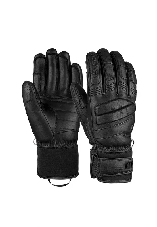 Reusch Master Pro Guantes de esquí Extra cálidos, Resistentes al Viento y Transpirables, Negro, 9 para Hombre